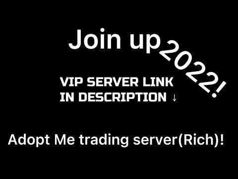 adopt me trading server 2022