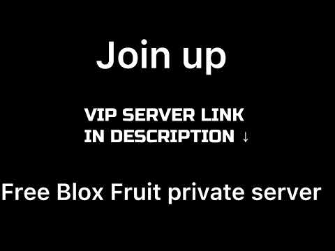 free private blox fruit server 2022