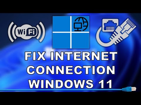how to fix internet connection problem windows 11