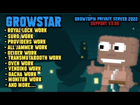 update growtopia private server 2022 growstar best gtps